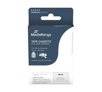 MediaRange Plastic Label Tape Cartridge for Brother TZ-151/TZe-151 Permanent Adh