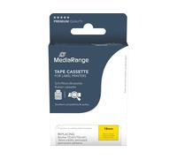 MediaRange Plastic Label Tape Cartridge for/Replaces Brother TZ-641 / TZe-641 Pe