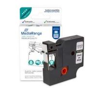 MediaRange Plastic Label Tape Cassette, For/Replaces Dymo D1/45013/S0720530, Per