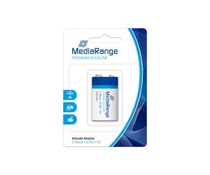 Mediarange Premium Alkaline Battery, E-Block Pack Of 12 NUOVO