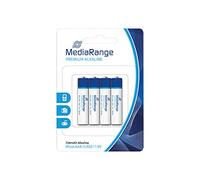 MediaRange Premium Batterie alcaline, AAA, LR03, Micro, MN2400, 1.5 V, 4 pezzi