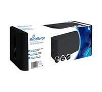 Mediarange - Scatola per Cavi, Grande, 405 x 133 x 155 mm, Colore: Nero
