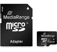 MediaRange Scheda di memoria microSDXC™, UHS-1, classe 10, con adattatore per scheda SD, 256 GB