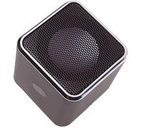 MediaRange SoundCube Altoparlante Mini, Lettore MP3/MP4, 3 W, Radio FM, Nero