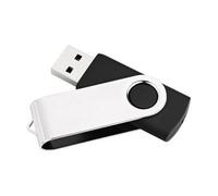 MediaRange USB Flash Drive 16 Gb USB Type-A 2.0 Black, Silver, MR910NTRL