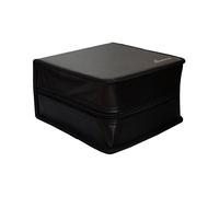 MediaRange Custodia Nera BORSA Box DJ Wallet per 500 DVD BD o CD BOX96