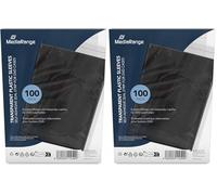 MediaRange Zubehör CD-/Dvd-Rohlinge Custodia a Tasca 1dischi Trasparente (Confezione da 2)