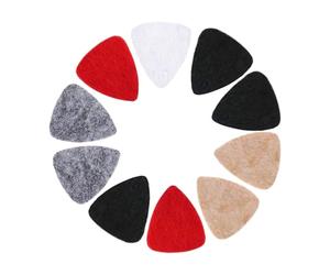 Mediatore per chitarra | 10 pezzi accessorio riutilizzabile - Mediatori per chitarra in feltro - per concerto, festival musicale, studio, festa, principianti, professionisti, dilettanti
