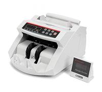 Mediawave Store - Conta Banconote Professionale con Rilevatore di Banconote False e Display Led, Contatore di Banconote per Tutte le Valute, Verifica Con Luce UV dei Falsi, 900 Banconote al Minuto