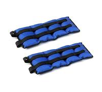 Mediawave Store Coppia di Pesi per Caviglie e Polsi, Polsiere Cavigliere Sportive da 6 kg Fitness Jogging Palestra, Migliorare Tono Muscolare, Sport a casa (2 x 3KG)