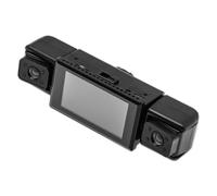 Mediawave Store - DVR Auto Andowl Q-CA720 4K, Dash Cam con 4 Telecamere e Schermo da 3.16 Pollici, Telecamera per Auto Fronte Retro e Interno, Registratore di Guida Multidirezionale