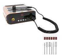 Mediawave Store - Fresa Professionale con Ventola e Aspiratore 30000 rpm 083020 NAIL SANDER M2, Trapano per Rimozione Gel Unghie, Centro Estetico, Fresa Trapano con 30000 Giri, con Kit punte fresa