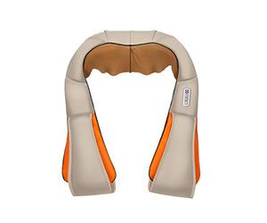 Mediawave Store - Kneading Neck Massaggiatore Collo, Funzione Termica, Massaggiatore per Dolori Cervicali e Lombari, Massaggiatore Elettrico Portatile, Massaggiatore Shiatsu Collo Schiena e Spalle