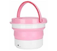 Mediawave Store - Mini Lavatrice da Campeggio Portatile e Pieghevole, Sterilizzatore per Indumenti, Ricarica Usb, Spegnimento Automatico, Risparmio Energetico, Biancheria, 25x31cm