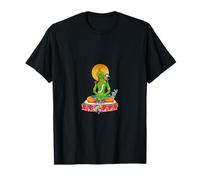 Mediazione tibetana Verde Tara Vajrayana Buddha Maglietta