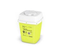 Medibox Contenitore per rifiuti da 5,7 litri per lo smaltimento di oggetti appuntiti e appuntiti in ambiente medico