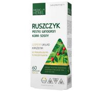 Medica Herbs Ginestra del macellaio, Semi d'uva, Corteccia di pino - 60 Capsule