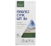 Medica Herbs Magnesio Zinco Vitamina B6 - 60 Capsule