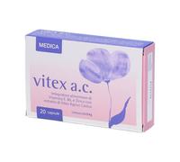 Vitex-Ac 20 Capsule - Integratore Contro Disturbi del Ciclo Mestruale