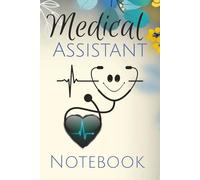 Medical Assistant Notebook: Blank College Ruled Notebook | Perfect Gift for MA's | Great for School or Work | 6 x 9 | 120 pages
