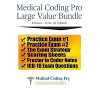 Medical Coding Medical Coding Pro Large Value Bundle Deluxe ICD-10 (Tascabile)