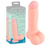Dildo Medico Realistico in Silicone (20cm) - Color Naturale