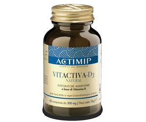 MEDICAL INTELLECTUAL PROP. Srl Integratore Vitactiva D3 Natural per ossa, 60 compresse