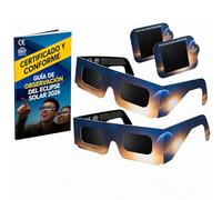 Medical king Solar Eclipse Glasses (2 pack) 2024 CE and ISO Certified Safe Shades for Direct Sun Viewing Approved 2026
