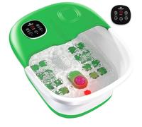 Medical king Spa per piedi con calore e massaggio e getti include un telecomando per massaggio in pietra pomice massaggiatore pieghevole per piedi con bolle di calore e massaggio e vibrazioni