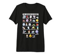 Medical Laboratory Alphabet Science Lab The Lab Week Maglietta Premium