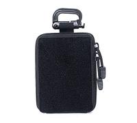 Medical Molle Pouch Compact Tactical First Aid Pouch Compact Military EMT Utility Grade Rip-Away Bag per campeggio, caccia, escursionismo, casa auto e avventure (nero)