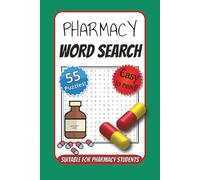 Medical & Pharmacy Word Search Book: 55 Brain-Boosting Puzzles in Easy-to-Read Print | 6×9 Inches | 110 Pages of Pharmacy Fun