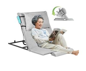 Medical Pillow Lifter, Electric Adjustable Sit-Up Back Stand Assist Aid, Power Lifting Bed Backrest for Sitting up in Bed 2-80° Adjustable for Neck Lumbar Back Support for Seniors Patient 330LBS,A