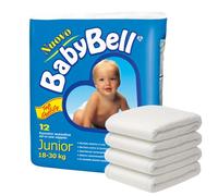 Medical Sud Baby Bell Pannolini Junior per bambini da 18 a 30 kg 120 p