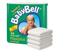 Medical Sud Baby Bell Pannolini Maxi Plus per bambini da 12 a 25 kg 14