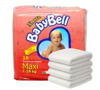 Medical Sud BabyBell Pannolini Maxi per bambini da 8 a 18 kg 160 pz Pa