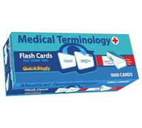 Medical Terminology 1000 Flash Cards: A Quickstudy Tool