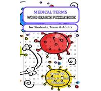 Medical Terms Word Search Puzzle Book: 50+ Puzzles