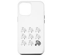 Medical Zebra Horses mutazione genetica bisogni speciali Raro Custodia per iPhone 12 Pro Max