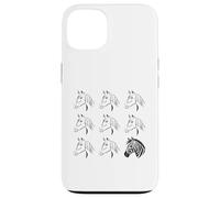 Medical Zebra Horses mutazione genetica bisogni speciali Raro Custodia per iPhone 13