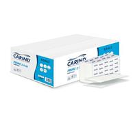 MEDICALMONO - Asciugamani in pura Cellulosa con piega a Z Carind Prime, 2 veli - 3750 pezzi