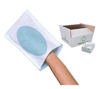 MEDICALMONO SRL - Manopole SAPONATE Impermeabili monouso cellulosa + PE cm 16x22 cm (100)
