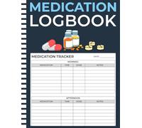 Medication Log Book: A Daily Medicine Tracker Journal for Seniors and Caregivers to Record Dosage, Time, and Notes