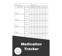 Medication Tracker: Weekly Pill & Dosage Log for Seniors, Patients & Caregivers - Track Up to 7 Medications for 7 Months, 6x9, 30 Pages