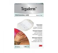 Medicazione Adesiva Impermeabile E Trasparente Tegaderm 6X7 Cm Confezione 5 Pezzi