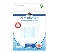 Medicazione adesiva impermeabile trasparente master-aid cutiflex 14x14 5 pezzi