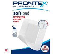 MEDICAZIONE ADESIVA STERILE PRONTEX SOFT PAD 10X12,5 CM 5 PEZZI