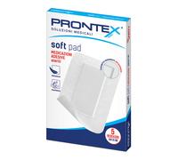 Medicazione adesiva sterile prontex soft pad 10x15 cm 5 pezzi