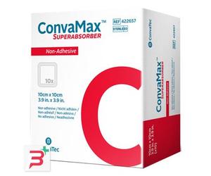 MEDICAZIONE AVANZATA CONVAMAX SUPERABSORBER NON-ADHESIVE 10 X 20 CM 10 PEZZI