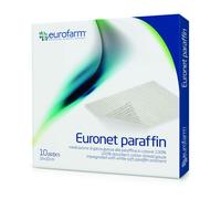 Medicazione in garza grassa paraffinata euronet paraffin 10x10cm 10 pezzi
